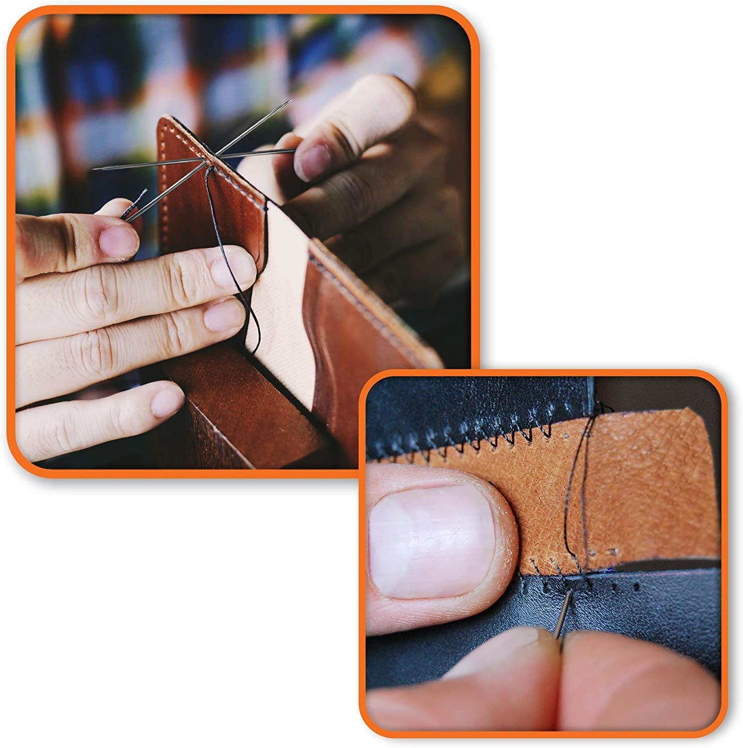 Heavy-Fabric Repair Kit - A Threaded Needle